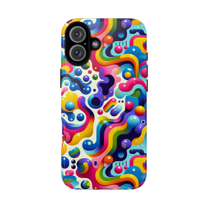 Pink Pattern Image 8 Protective Phone Case for Men Women Stylish Shockproof Cover