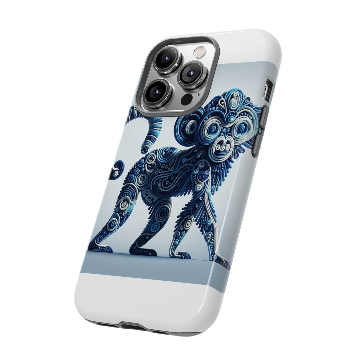 vibrant 3d wrap protective phone case with unique monkey design – stylish accessory for men and women compatible with iphone 13, 14, 15 & 16 – all models including pro, pro max & plus