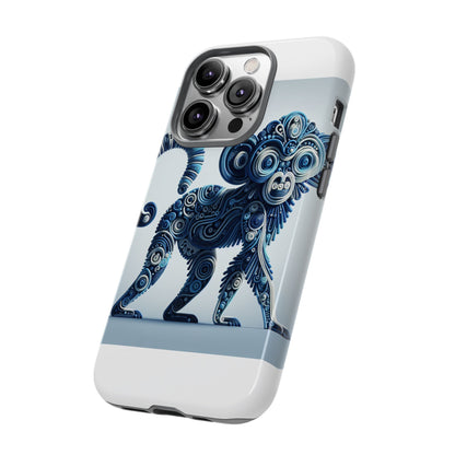 Vibrant 3D Wrap Protective Phone Case with Unique Monkey Design – Stylish Accessory for Men and Women Compatible with iPhone 13, 14, 15 & 16 – all models including Pro, Pro Max & Plus