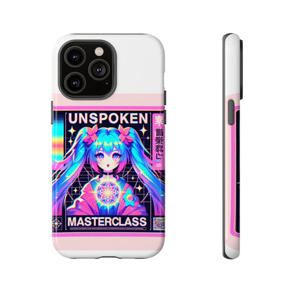 Unspoken Riz Masterclass Protective Phone Case, 3D Wrap Design, Durable Shock Absorption, UV Protected, Ideal Gift for Anime and Comic Fans, Glossy or Matte Finish