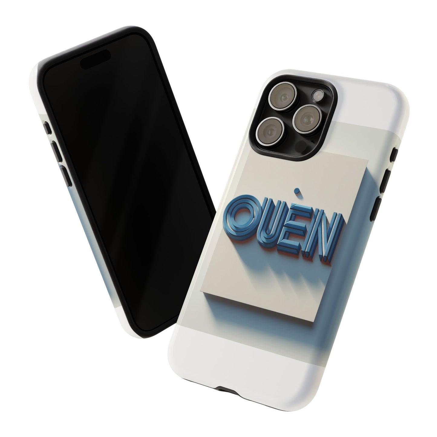 vibrant 3d textured phone case in blue for unique style and reliable protection compatible with iphone 13, 14, 15 & 16 – all models including pro, pro max & plus