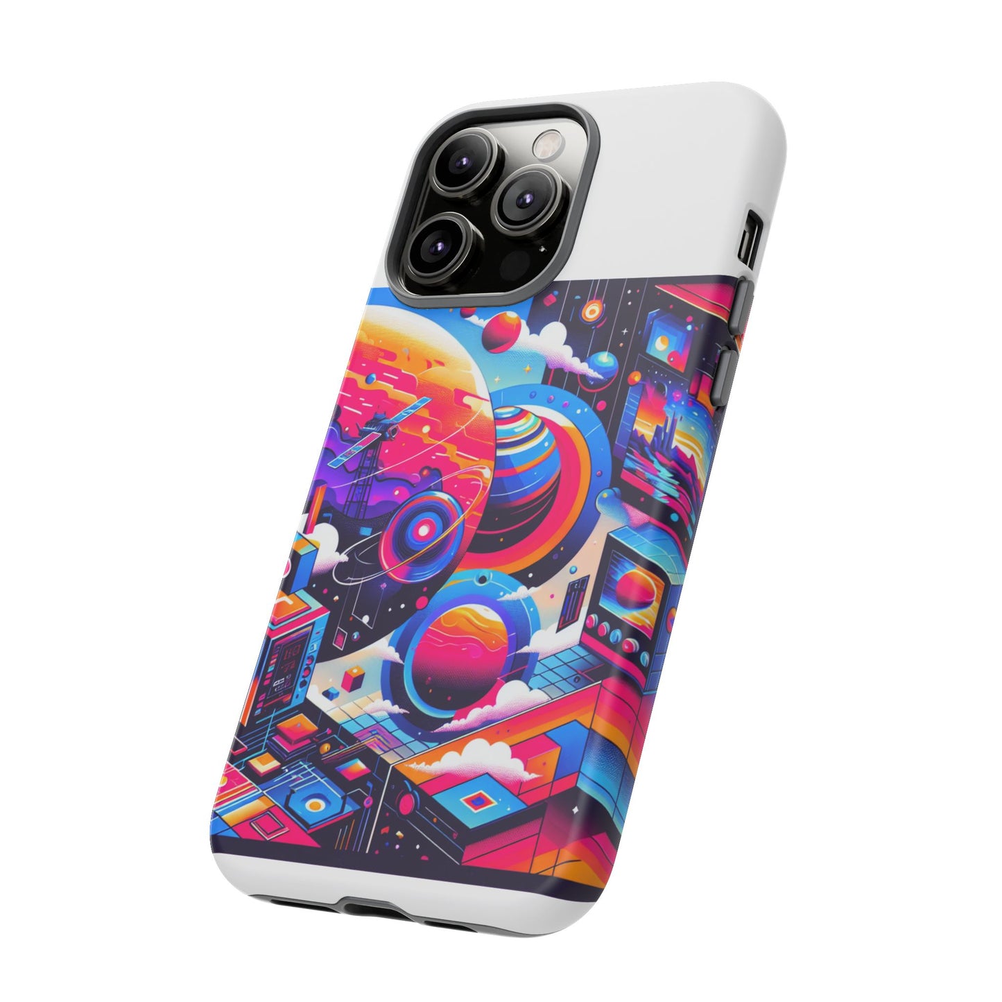ohio core energy 3d wrap protective phone case for anime lovers, stylish durable tpu silicone, shock absorbent with uv protection, glossy or matte finish