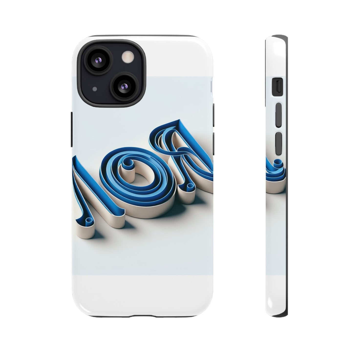 vibrant 3d wrap phone case in blue for stylish protection and self-expression compatible with iphone 13, 14, 15 & 16 – all models including pro, pro max & plus