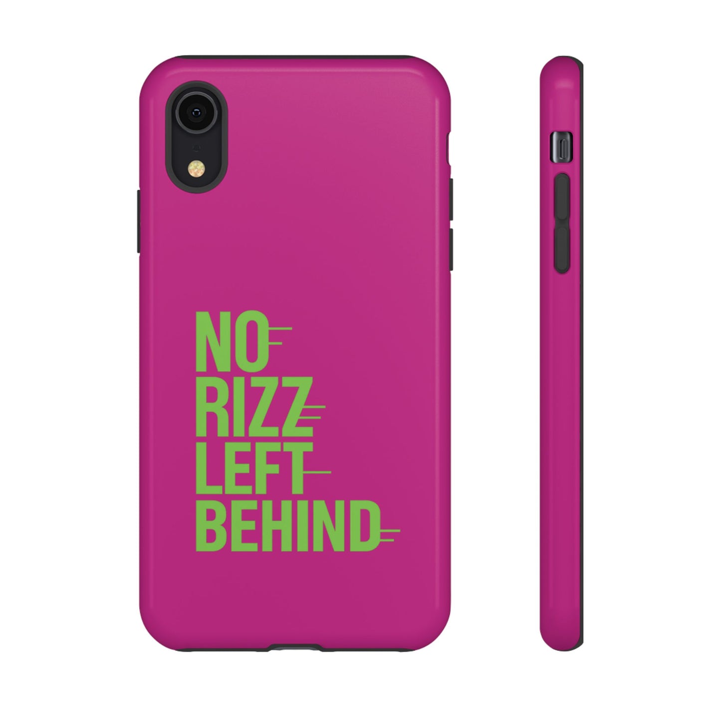 tough cases - no rizz left behind phone case for ultimate protection and style