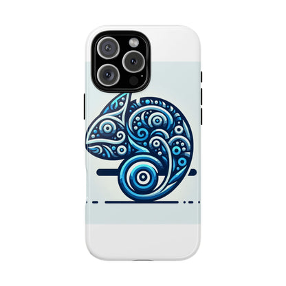 Vibrant 3D Blue Animal Design Protective Phone Case – Unique Accessory for Self-Expression Compatible with iPhone 13, 14, 15 & 16 – all models including Pro, Pro Max & Plus