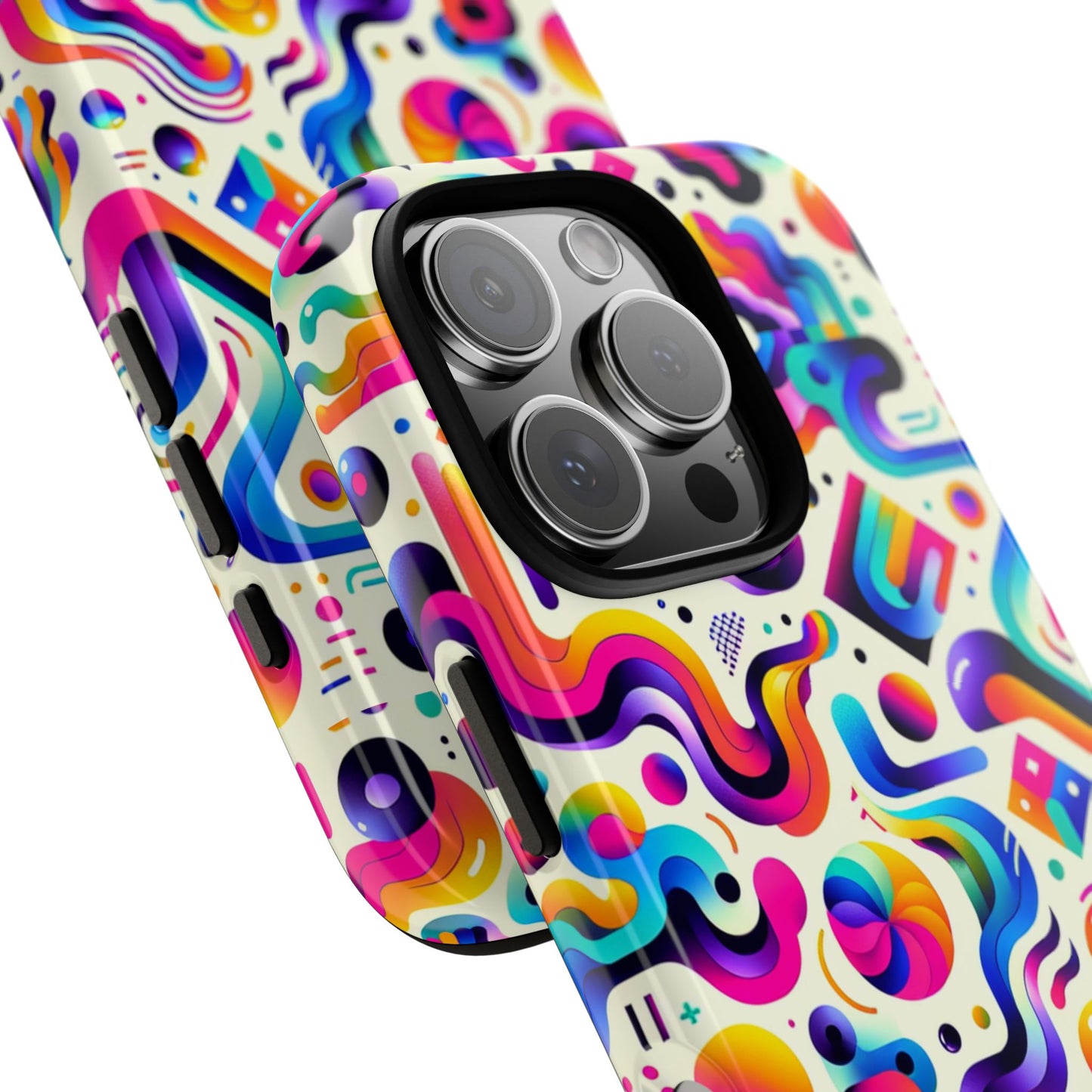 pattern image 7 vibrant 3d wrap phone case for anime and comic style protection