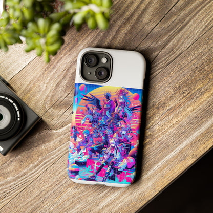 Zero Npc Energy Protective Phone Case with 3D Wrap Design for Anime Lovers, Shock Absorbing and UV Protected, Stylish Accessory for Smartphones