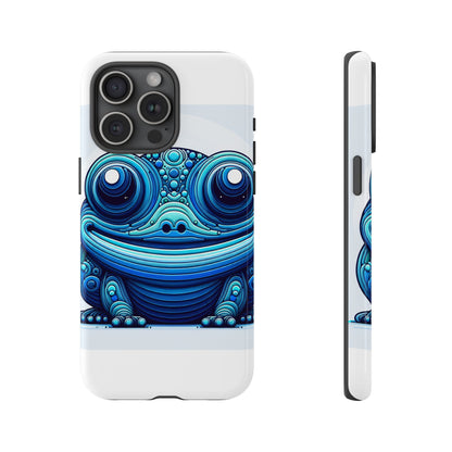 Vibrant 3D Animal-Inspired Phone Case in Blue for Stylish Protection and Unique Expression Compatible with iPhone 13, 14, 15 & 16 – all models including Pro, Pro Max & Plus