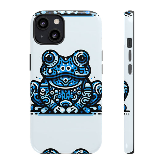 Blue Animal Create 28 3D Wrap Protective Phone Case for Smartphones Shockproof Durable TPU with Vivid Anime and Comic Design