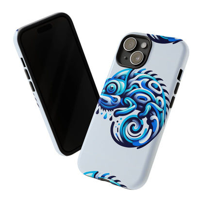 Blue Animal Create 5 Phone Case with Vibrant 3D Wrap Design, Shock Absorption, UV Protection, for Stylish and Durable Smartphone Protection