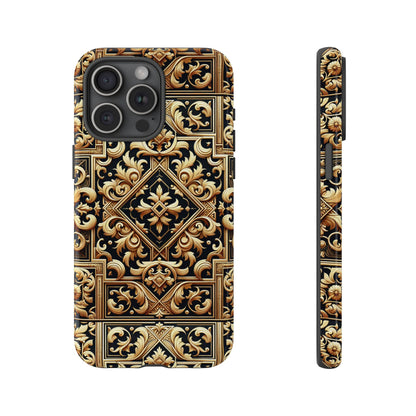 Pattern Image 3 Vibrant Shockproof Phone Case for Anime and Comic Fans, Ornate Baroque Design, Stylish Protection, Compatible with iPhone 13, 14, 15 & 16 – all models including Pro, Pro Max & Plus