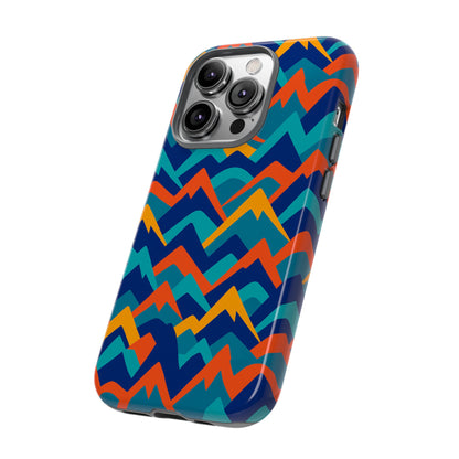 Vibrant 3D Mountain Design Protective Phone Case – Stylish and Durable Cover Compatible with iPhone 13, 14, 15 & 16 – All Models Including Pro, Pro Max & Plus