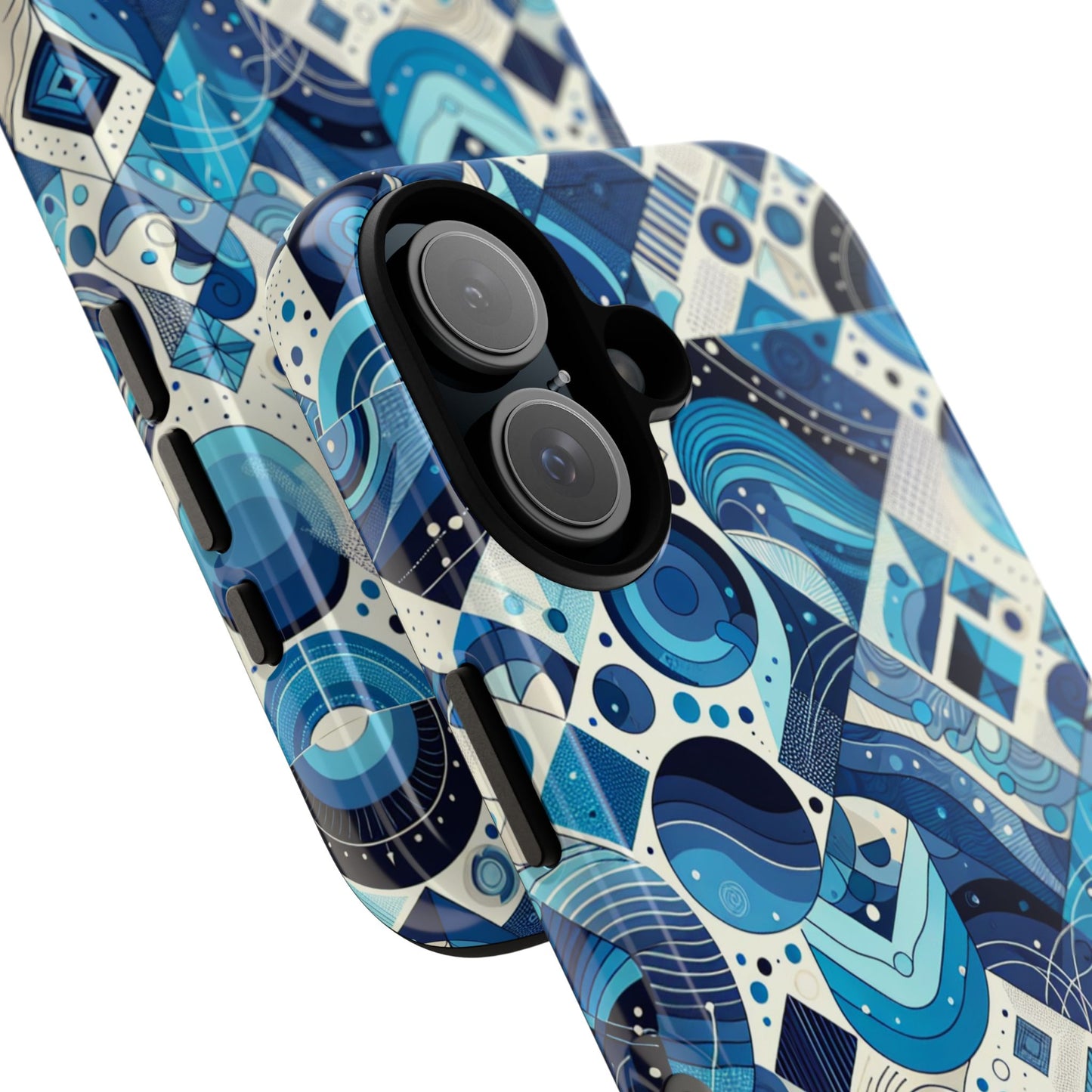 pattern image 2 retro anime comic phone case for men women and teens compatible with iphone 13, 14, 15 & 16 – all models including pro, pro max & plus