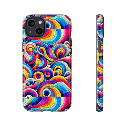 Pink Pattern Image 5 Protective Phone Case with 3D Wrap Design for Stylish Smartphone Protection
