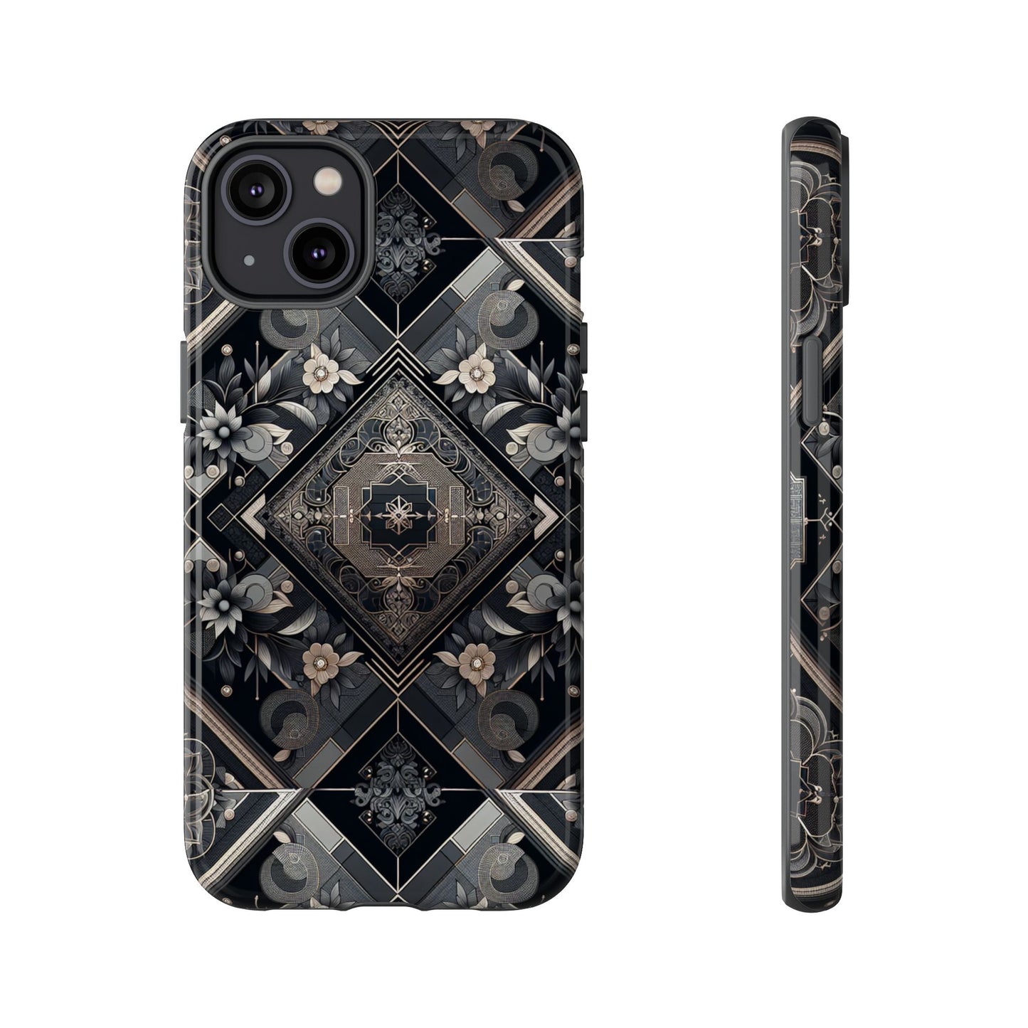 blackpattern image 3 vibrant shockproof phone case for anime and comic fans