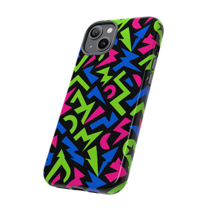 Y2K Multicolour 4 Protective Phone Case with 3D Design – Stylish Protection for Unisex Smartphones Compatible with iPhone 13, 14, 15 & 16 – All Models Including Pro, Pro Max & Plus
