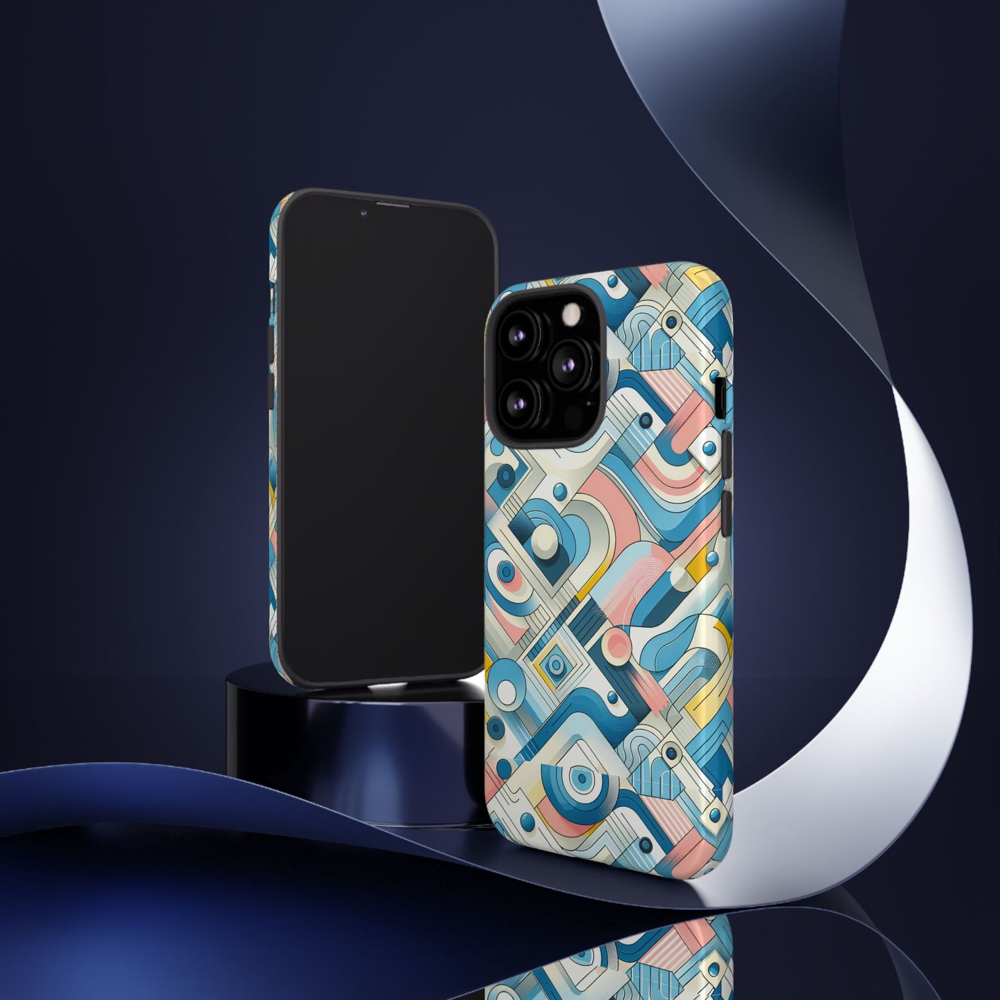 pattern image 4 vibrant 3d shockproof phone case for anime and comic fans