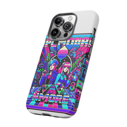 Npc No More 3D Wrap Protective Phone Case for Anime Lovers