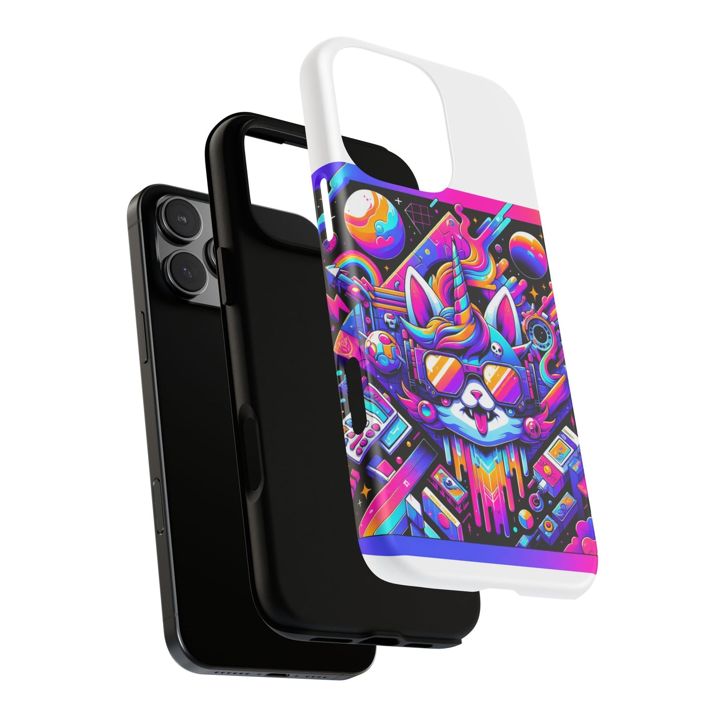 rizzed up and ready protective phone case for anime lovers