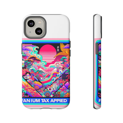 Fanum Tax Applied Protective Phone Case, 3D Wrap Design, Durable Silicone Liner, UV Protected, Shock Absorbing, Fun Anime and Comic Style, Ideal Gift for Tech Enthusiasts