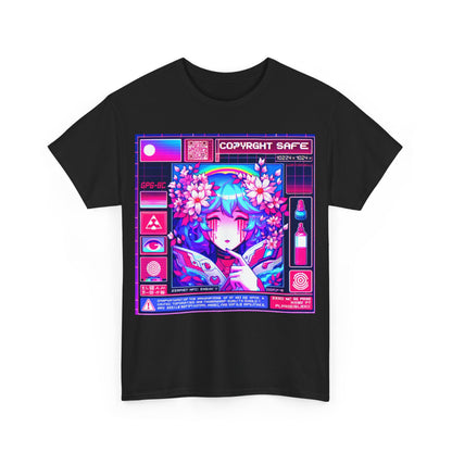 Copyright Safe Unisex Heavy Cotton Tee - Retro Aesthetic Graphic T-Shirt