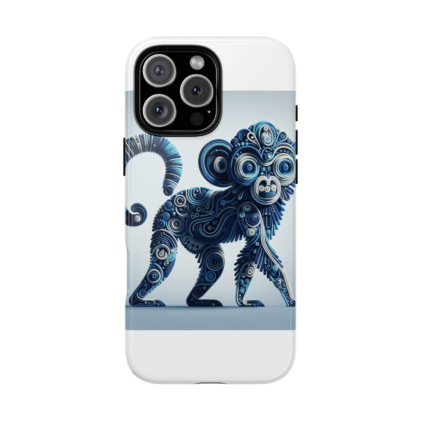 vibrant 3d wrap protective phone case with unique monkey design – stylish accessory for men and women compatible with iphone 13, 14, 15 & 16 – all models including pro, pro max & plus