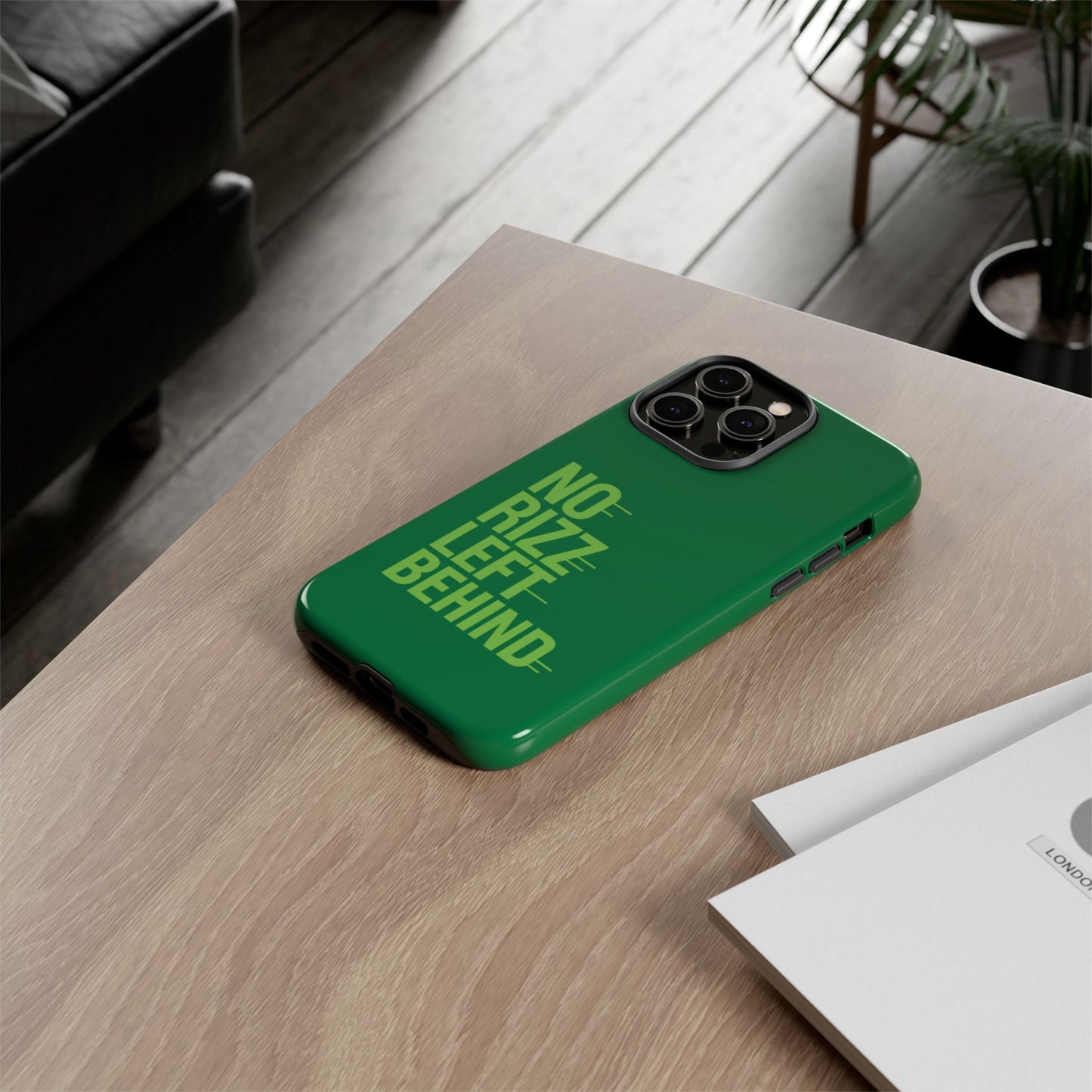 tough cases - no rizz left behind phone case for ultimate protection and style