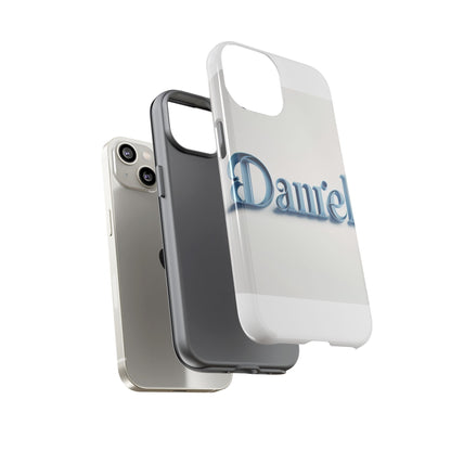Vibrant 3D Wrap Protective Phone Case in Blue Lettering Stylish Design for Unique Accessory Lovers Compatible with iPhone 13, 14, 15 & 16 – all models including Pro, Pro Max & Plus