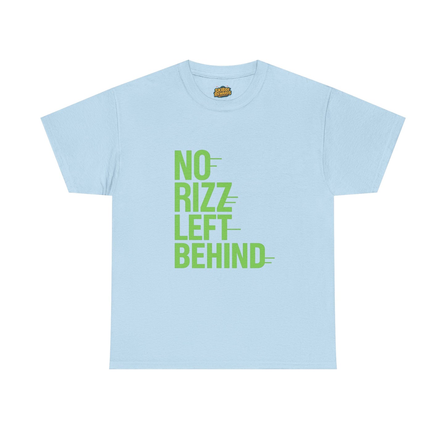 no rizz left behind unisex heavy cotton tee - casual statement t-shirt for everyday wear and unique self-expression