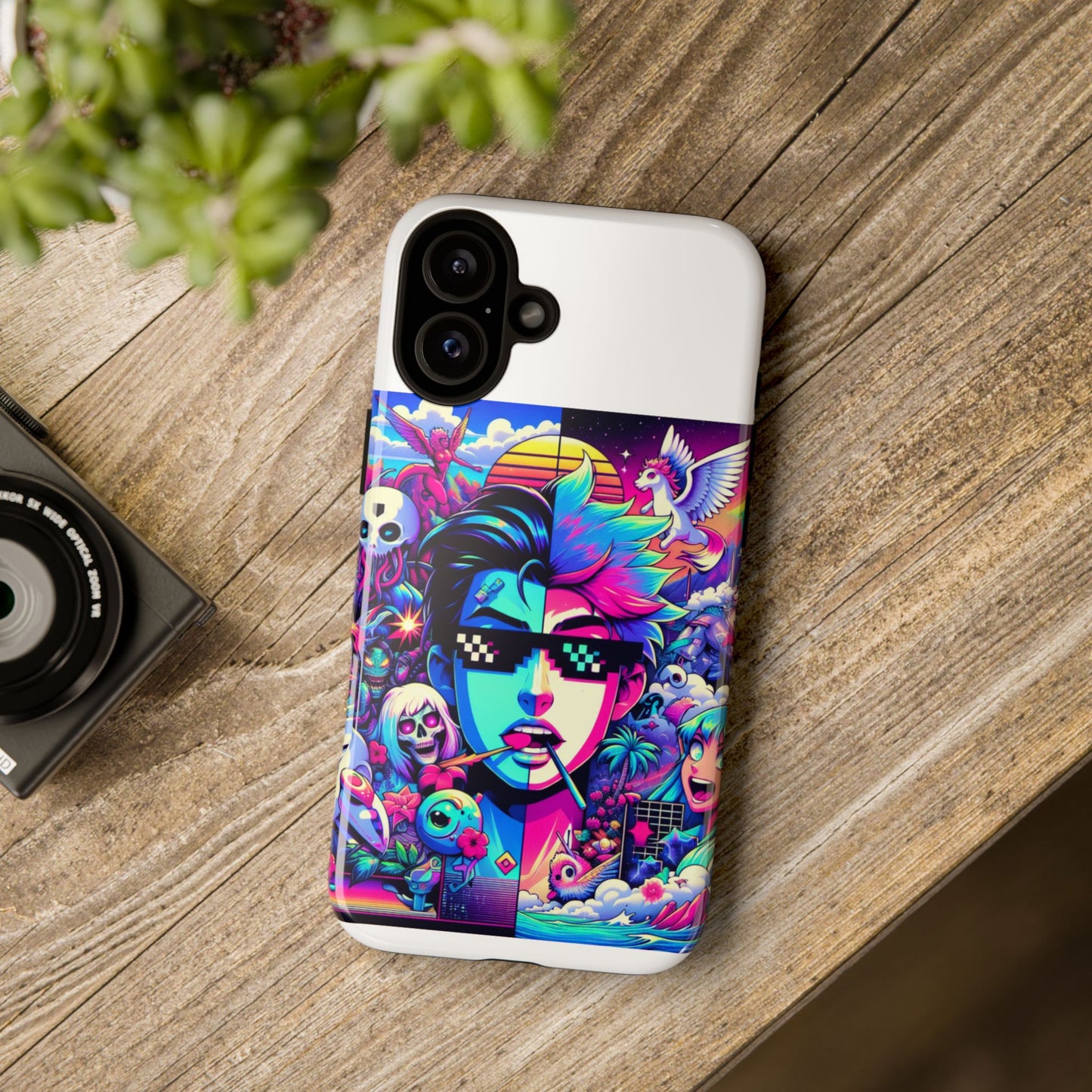 skibidi on sight protective phone case for anime lovers