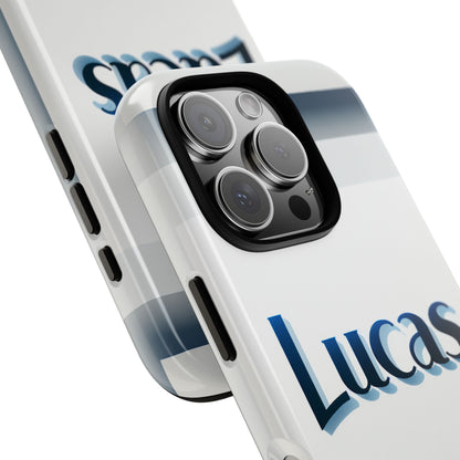 Coolname Lucas Blue 3D Wrap Protective Phone Case for Smartphones with Vibrant Anime and Comic Art Design Shockproof and UV Protected Durable TPU Cover