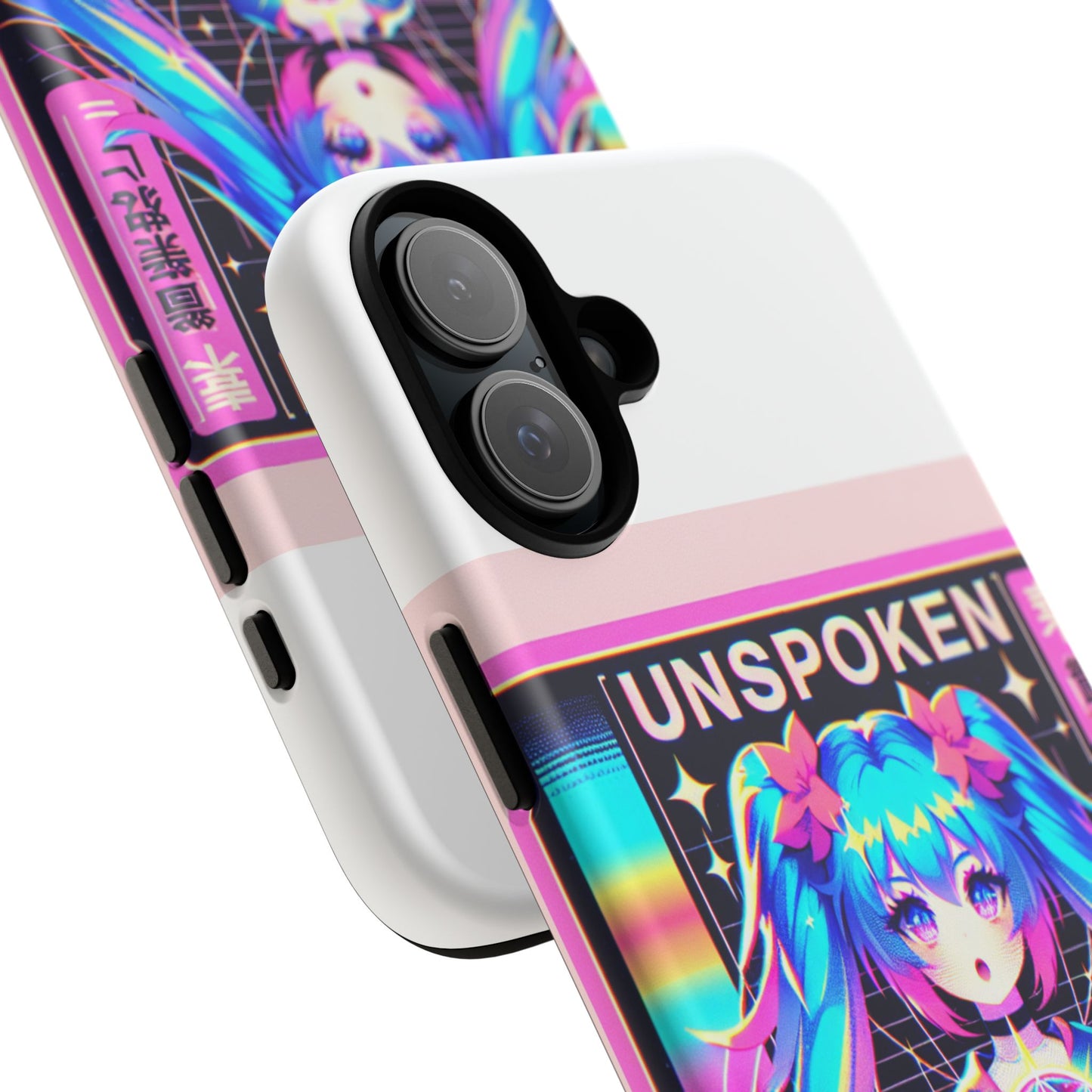 unspoken riz masterclass protective phone case, 3d wrap design, durable shock absorption, uv protected, ideal gift for anime and comic fans, glossy or matte finish