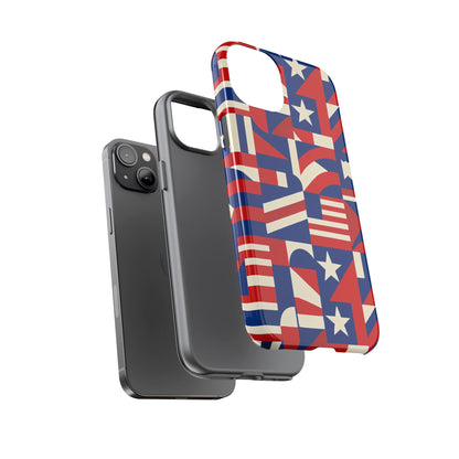 Vibrant Geometric 3D Wrap Protective Phone Case for Stylish Expression Compatible with iPhone 13, 14, 15 & 16 – All Models Including Pro, Pro Max & Plus