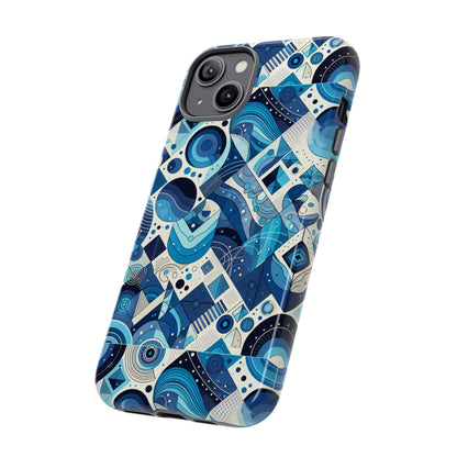 Pattern Image 2 Retro Anime Comic Phone Case for Men Women and Teens Compatible with iPhone 13, 14, 15 & 16 – All Models Including Pro, Pro Max & Plus