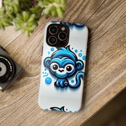 Blue Animal Create 19 Cartoon Animal Phone Case with 3D Wrap Design Shock Absorption for Smartphones Compatible with iPhone and Android Devices