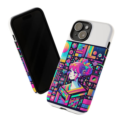 Ratio D Irl Protective Phone Case with 3D Wrap Design, UV Protected, Durable TPU Silicone, Shock Absorbent, Ideal for Anime and Comic Culture Fans