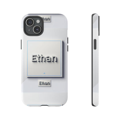 Ethan Blue 3D Wrap Phone Case for Men and Women Shock Absorption Durable Silicone Protective Cover with Vivid Anime and Comic Design