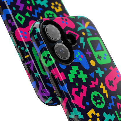 Vibrant 3D Gaming Design Protective Phone Case for Creative Expression and Stylish Protection, Compatible with iPhone 13, 14, 15 & 16 – all models including Pro, Pro Max & Plus