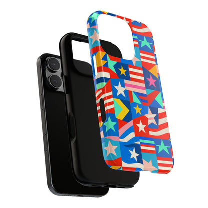 Vibrant Multicolour 3D Wrap Protective Phone Case – Stylish Accessory for Unique Expression Compatible with iPhone 13, 14, 15 & 16 – all models including Pro, Pro Max & Plus