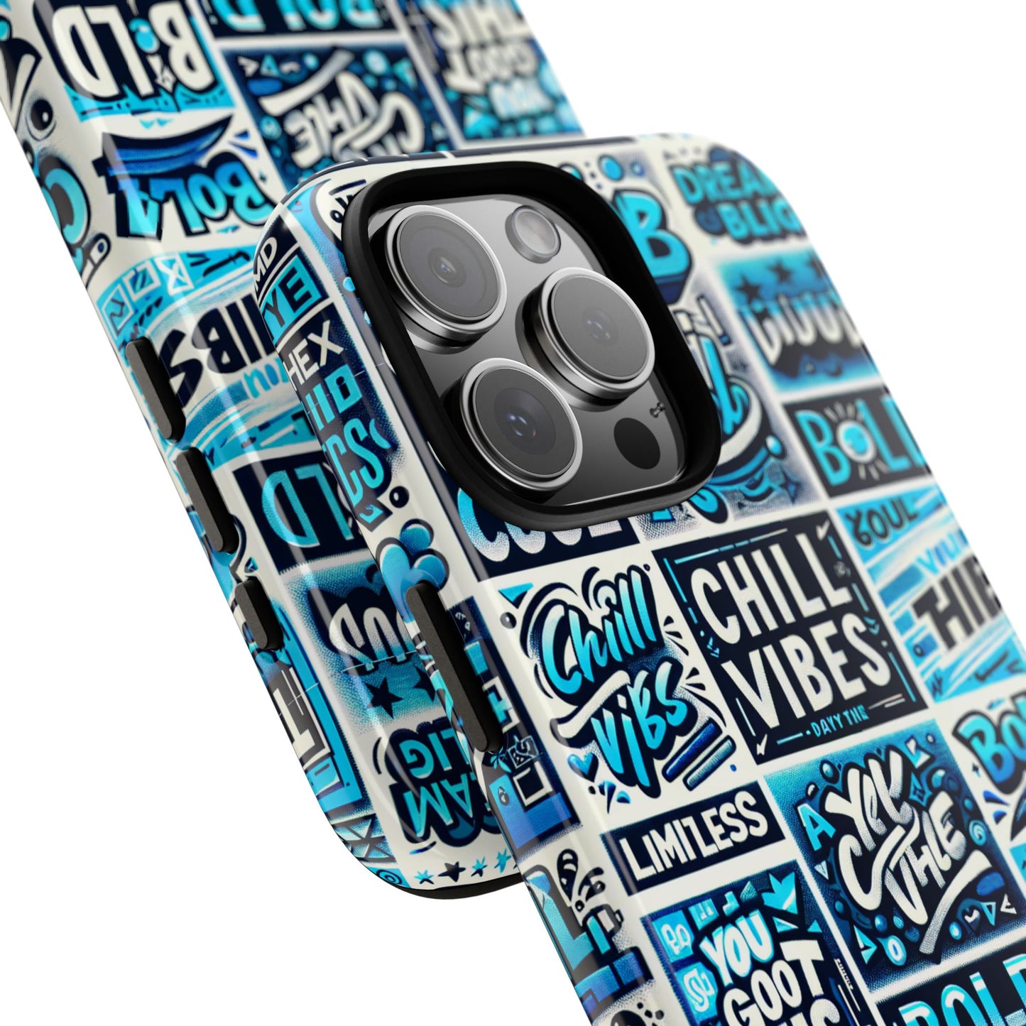 blue pattern image 8 vibrant 3d wrap phone case for men women shock absorbing durable silicone cover with uv protection