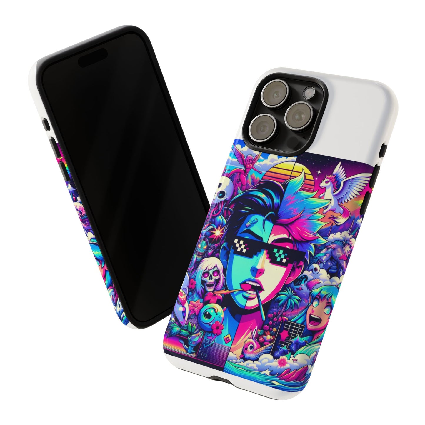 skibidi on sight protective phone case for anime lovers