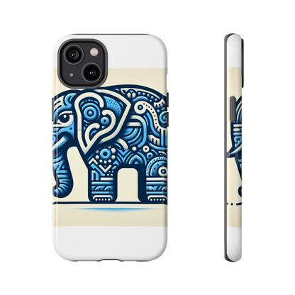 Vibrant 3D Elephant Design Phone Case for Stylish Protection and Unique Aesthetic Compatible with iPhone 13, 14, 15 & 16 – all models including Pro, Pro Max & Plus