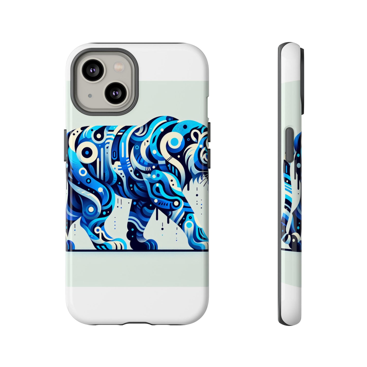 vibrant 3d wrap protective phone case with colourful tiger design stylish accessory for men and women compatible with iphone 13, 14, 15 & 16 – all models including pro, pro max & plus
