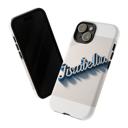 Vibrant 3D Alphabet Design Protective Phone Case in Blue for Unique Style and Self-Expression Compatible with iPhone 13, 14, 15 & 16 – all models including Pro, Pro Max & Plus