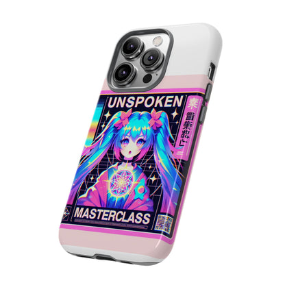 Unspoken Riz Masterclass Protective Phone Case, 3D Wrap Design, Durable Shock Absorption, UV Protected, Ideal Gift for Anime and Comic Fans, Glossy or Matte Finish