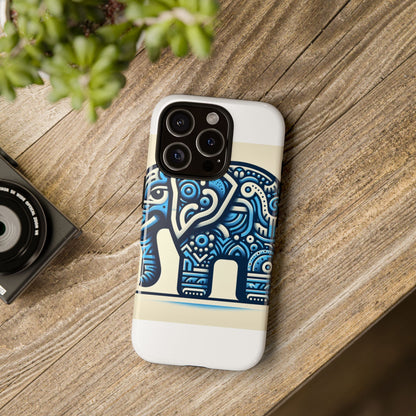 Vibrant 3D Elephant Design Phone Case for Stylish Protection and Unique Aesthetic Compatible with iPhone 13, 14, 15 & 16 – all models including Pro, Pro Max & Plus