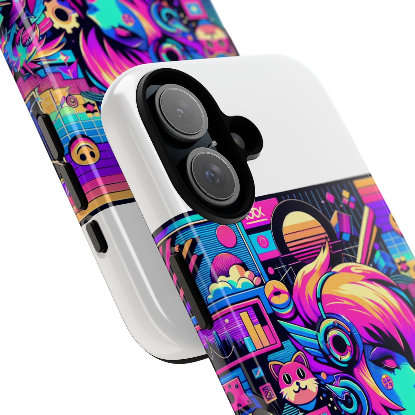no riz still hits 3d wrap protective phone case for anime lovers, durable shock absorption, uv protected, unique style for smartphones