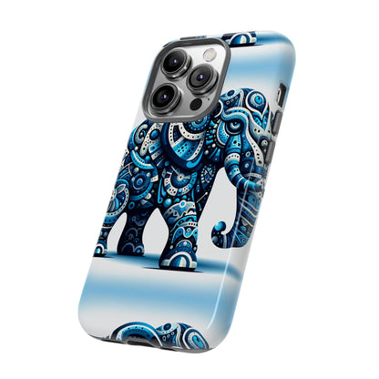 Blue Animal Create 4 3D Wrap Protective Phone Case for Smartphones with Vibrant Anime and Comic Inspired Design Durable Shock Absorption and UV Protection