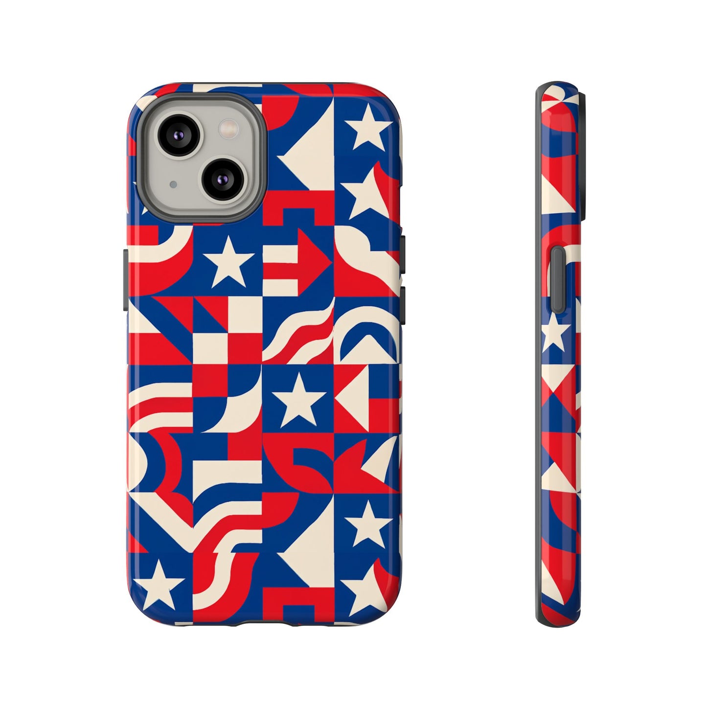 vibrant geometric 3d wrap protective phone case in multicolour design for stylish protection - ideal for men and women, compatible with iphone 13, 14, 15 & 16 – all models including pro, pro max & plus