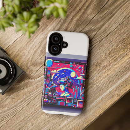 Mid-Detector Maxed Protective Phone Case with 3D Wrap Design, Durable Silicone Liner, UV Protection for Smartphone, Ideal Gift for Anime and Comic Fans